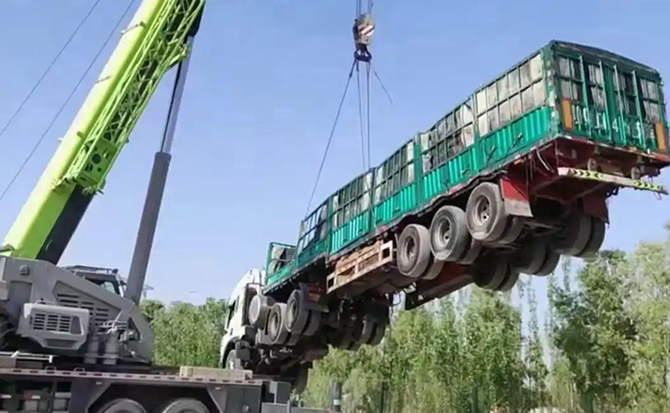 沂水道路脱困救援案例